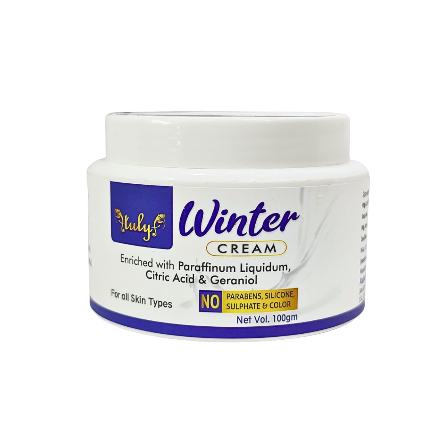 Winter Cream Paraben-Free (100 ml)